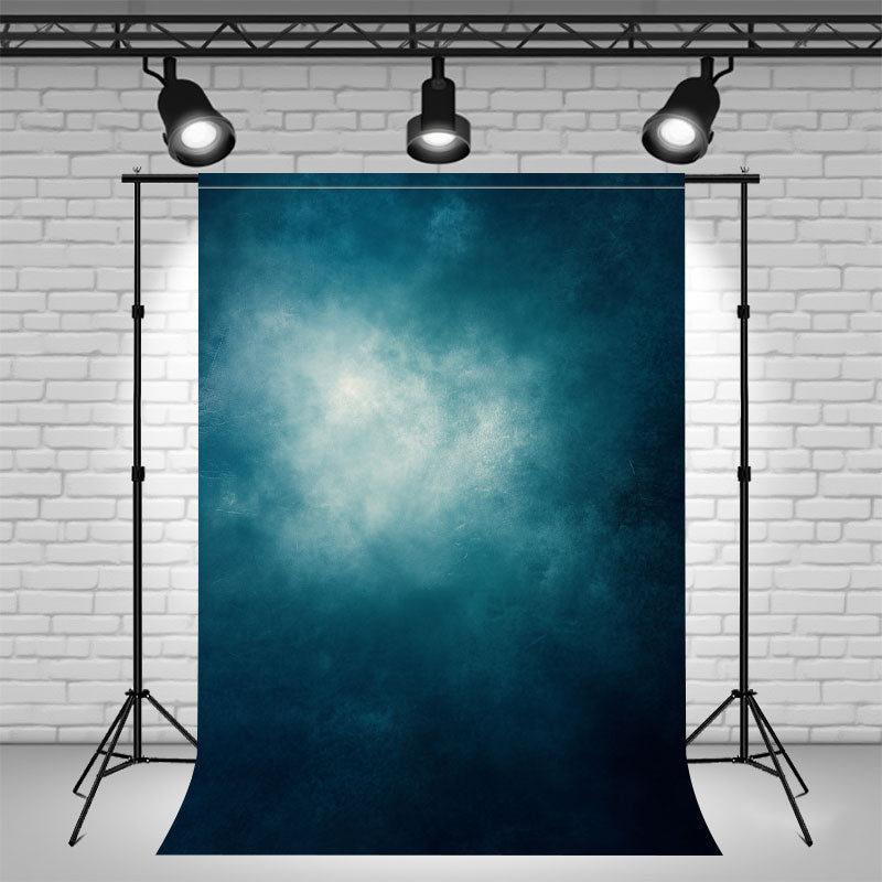 Blue Abstract Old Masters Studio Backdrop - Layoris