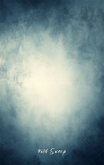 Blue White Abstract Old Masters Studio Backdrop - Layoris