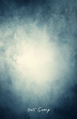 Blue White Abstract Old Masters Studio Backdrop - Layoris