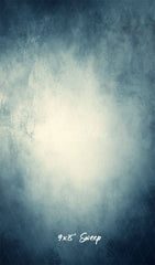 Blue White Abstract Old Masters Studio Backdrop - Layoris