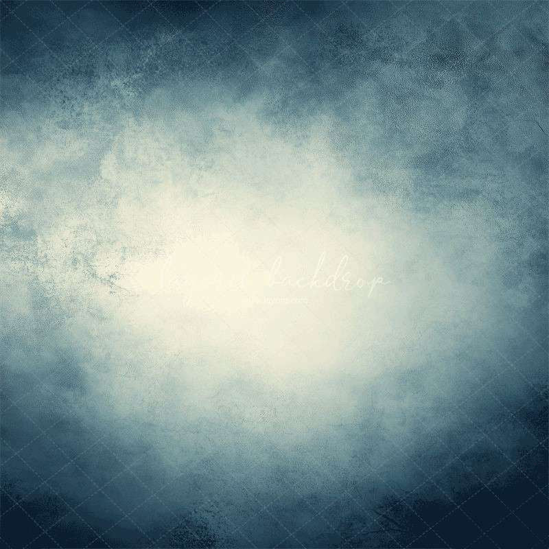 Blue White Abstract Old Masters Studio Backdrop - Layoris