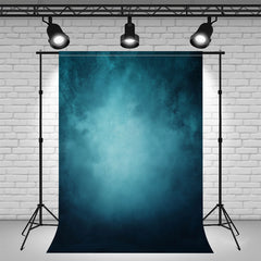 Blue Abstract Old Masters Portrait Backdrop - Layoris