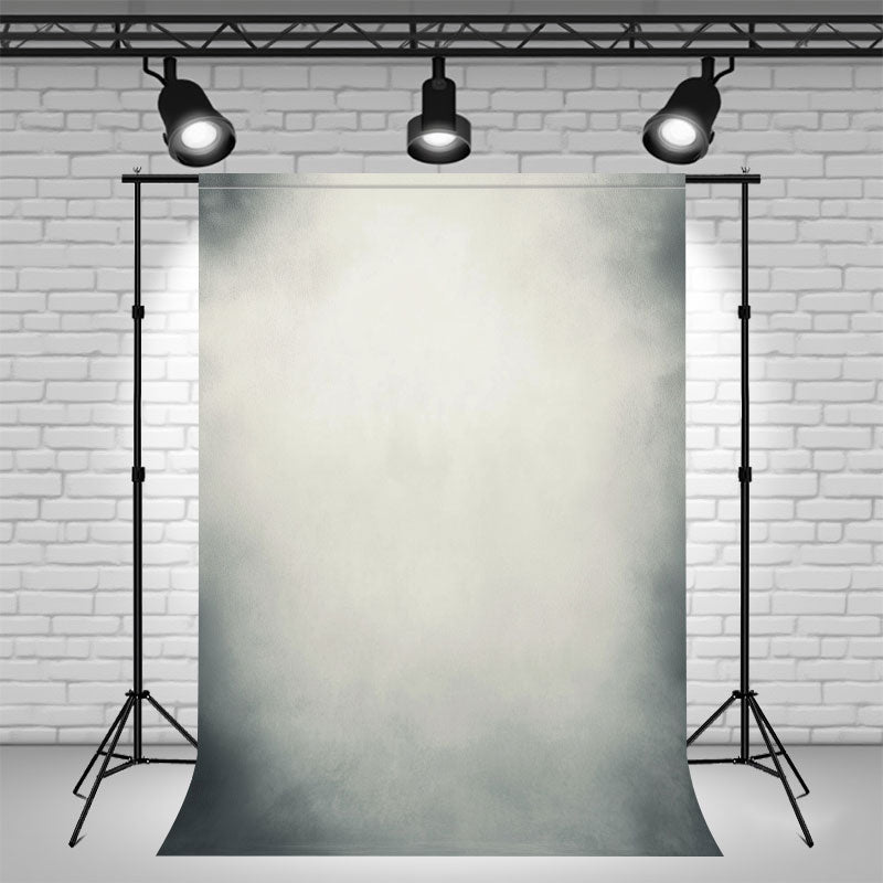 Light Grey Abstract Portrait Photography Backdrop - Layoris