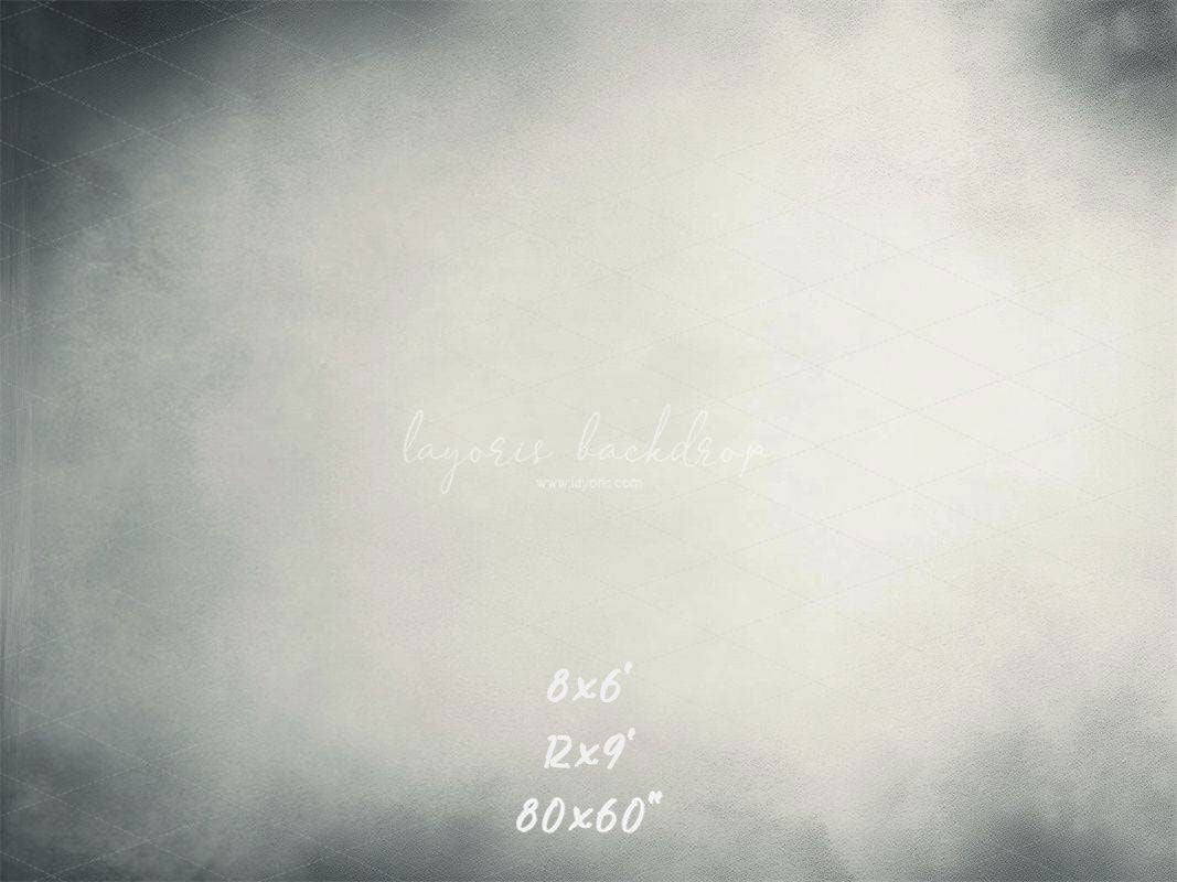 Light Grey Abstract Portrait Photography Backdrop - Layoris
