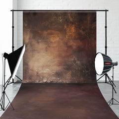 Brown Ancient Abstract Texture Sweep Backdrop - Layoris