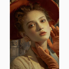 Ancient Palace Wall Portrait Sweep Backdrop - Layoris