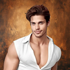 Premium Retro Themed Portrait Sweep Backdrop - Layoris