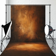 Vintage Brown Texture Old Master Sweep Backdrop - Layoris