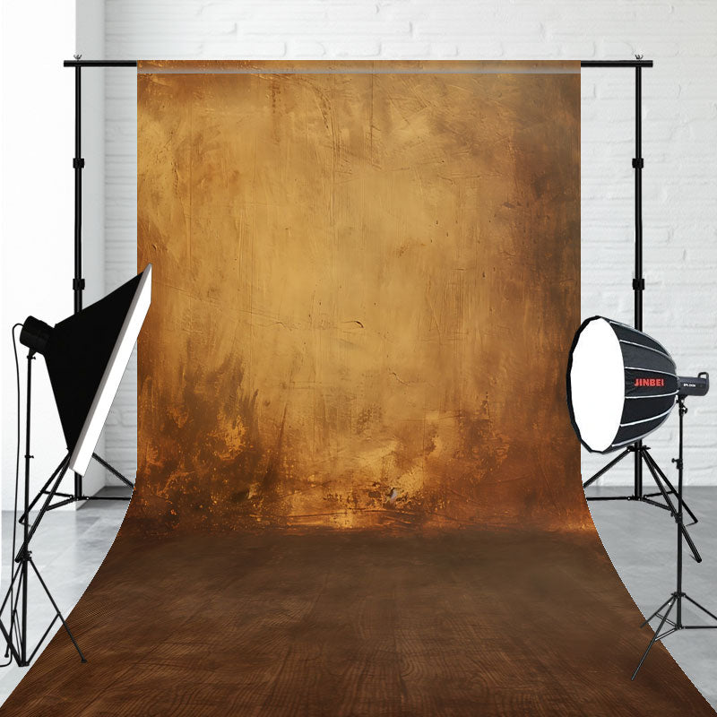 Elegant Brown Textured Old Master Sweep Backdrop - Layoris