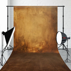 Elegant Brown Textured Old Master Sweep Backdrop - Layoris