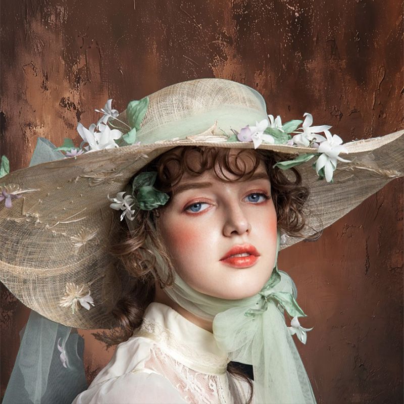 Vintage Brown Oil Painting Old Master Sweep Backdrop - Layoris