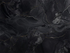 Black Marble Texture Gold Edge Fabric Floor Backdrop - Layoris