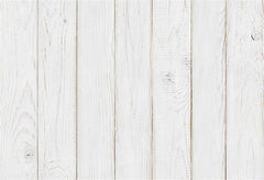 White Painted Wooden Portrait Fabric Floor Backdrop - Layoris