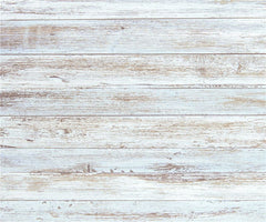 Blue And White Wood Plank Texture Fabric Floor Backdrop - Layoris