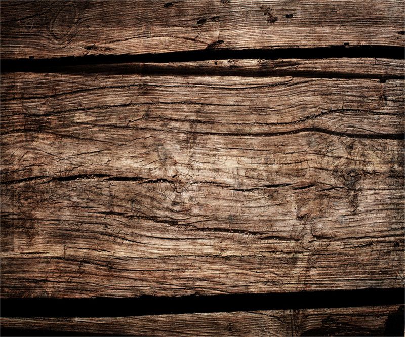 Old Wooden Planks Rustic Style Fabric Floor Backdrop - Layoris