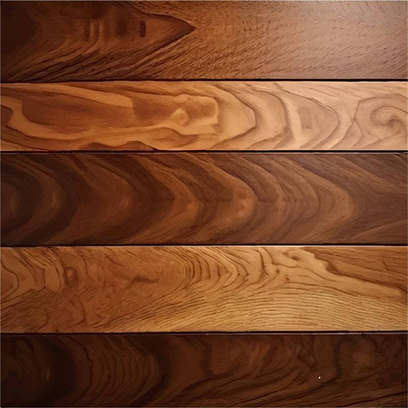 Brown Coffee Color Interwoven Wood Fabric Floor Backdrop - Layoris