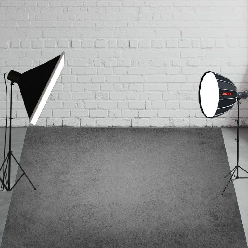 White Transparent Ripple Fabric Floor Backdrop - Layoris