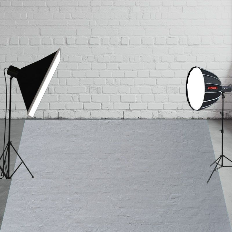 Fashion Red Brick Fabric Floor Portrait Backdrop - Layoris