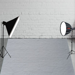 Fashion Red Brick Fabric Floor Portrait Backdrop - Layoris
