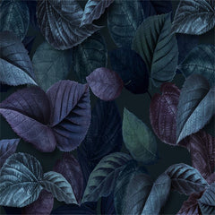 Watercolor Maple Leaf Portrait Fabric Floor Backdrop - Layoris