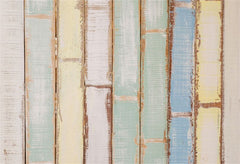 Colorful Wood Plank Texture Fabric Floor Backdrop - Layoris