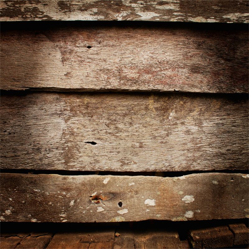 Brown Old Wood Plank Fabric Floor Backdrop - Layoris