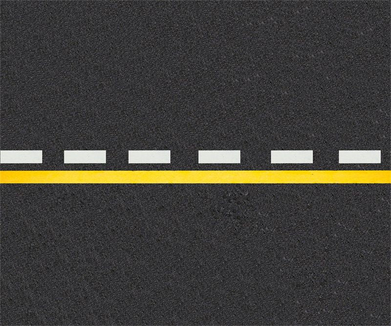Dark Grey Highway Fabric Floor Backdrop - Layoris
