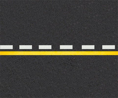 Dark Grey Highway Fabric Floor Backdrop - Layoris