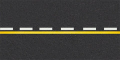 Dark Grey Highway Fabric Floor Backdrop - Layoris