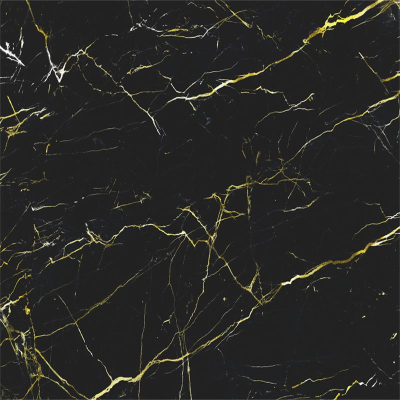 Gold Textured Black Marble Fabric Floor Backdrop - Layoris