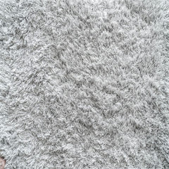 Light Gray Wool Fabric Floor Backdrop - Layoris