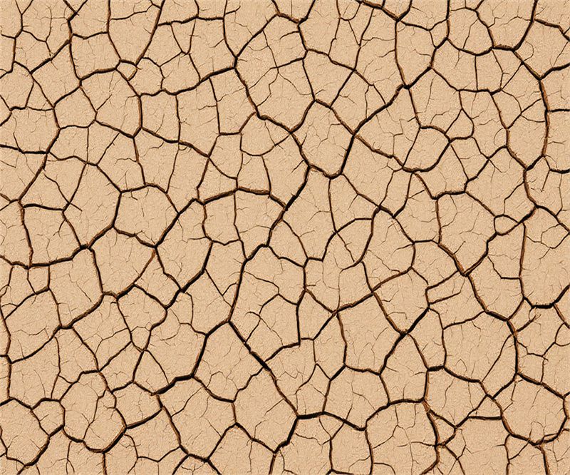 Cracked Earth Fabric Floor Backdrop - Layoris