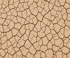 Cracked Earth Fabric Floor Backdrop - Layoris