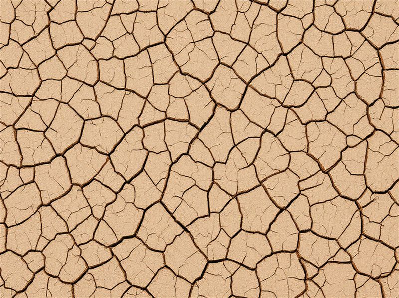 Cracked Earth Fabric Floor Backdrop - Layoris
