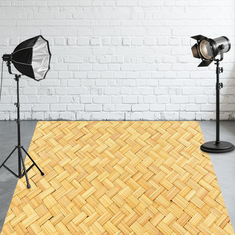 Woven Mat Texture Fabric Floor Backdrop - Layoris