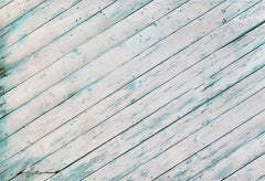 Blue And White Wood Texture Fabric Floor Backdrop - Layoris