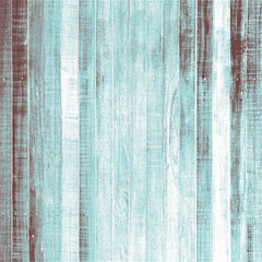 Blue Brown Wood Texture Fabric Floor Backdrop - Layoris