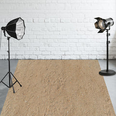 Grainy Earth Fabric Floor Backdrop - Layoris