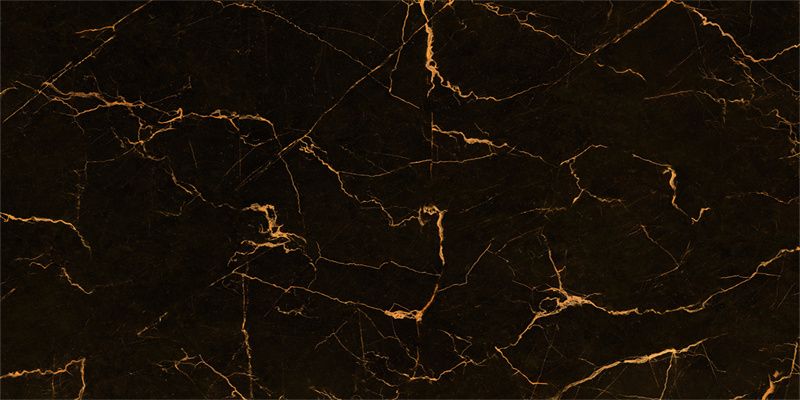 Gold Edge Black Marble Fabric Floor Backdrop - Layoris