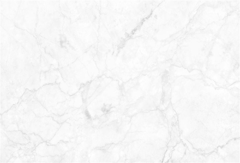 White Matte Marble Texture Fabric Floor Backdrop - Layoris