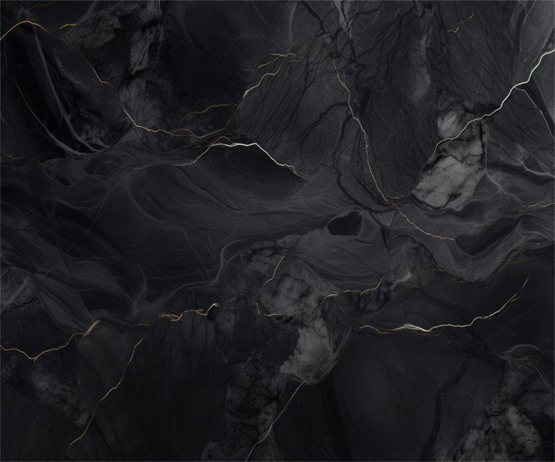 Black Marble Texture Fabric Floor Backdrop - Layoris