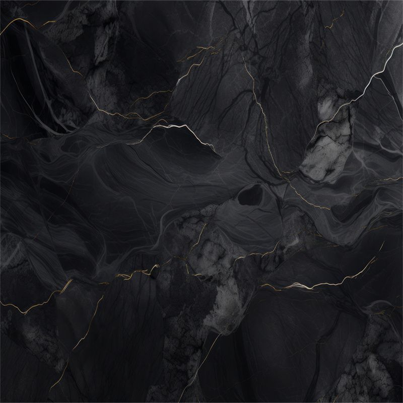Black Marble Texture Fabric Floor Backdrop - Layoris