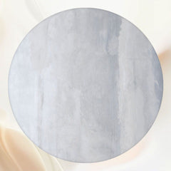 Light Blue Gradient Cement Wall Round Backdrop - Layoris
