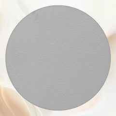 Evenly Painted Gray Wall Circle Backdrop - Layoris