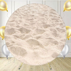 Summer Sand Beach Studio Circle Backdrop - Layoris