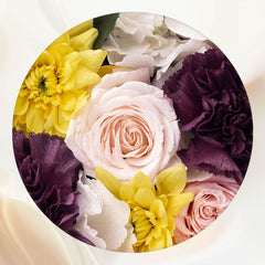 Blooming Flowers Ladies Circle Backdrop - Layoris