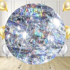 Dazzling Diamond Light Portrait Round Backdrop - Layoris