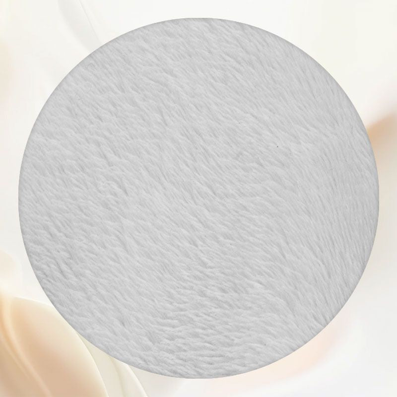 Light Grey Plush Blanket Portrait Circle Backdrop - Layoris