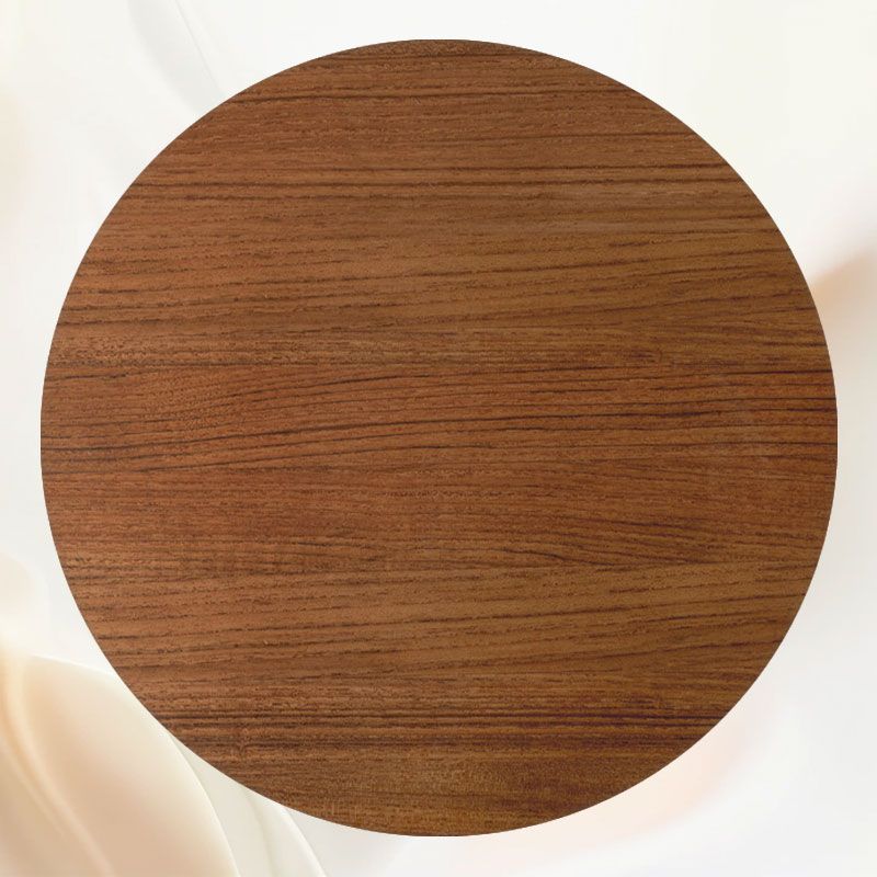 Simple Brown Wood Texture Circle Backdrop - Layoris