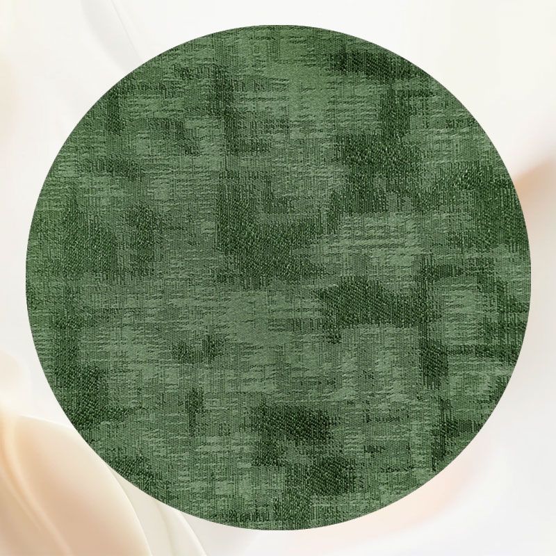 Abstract Green Fabric Circle Backdrop - Layoris